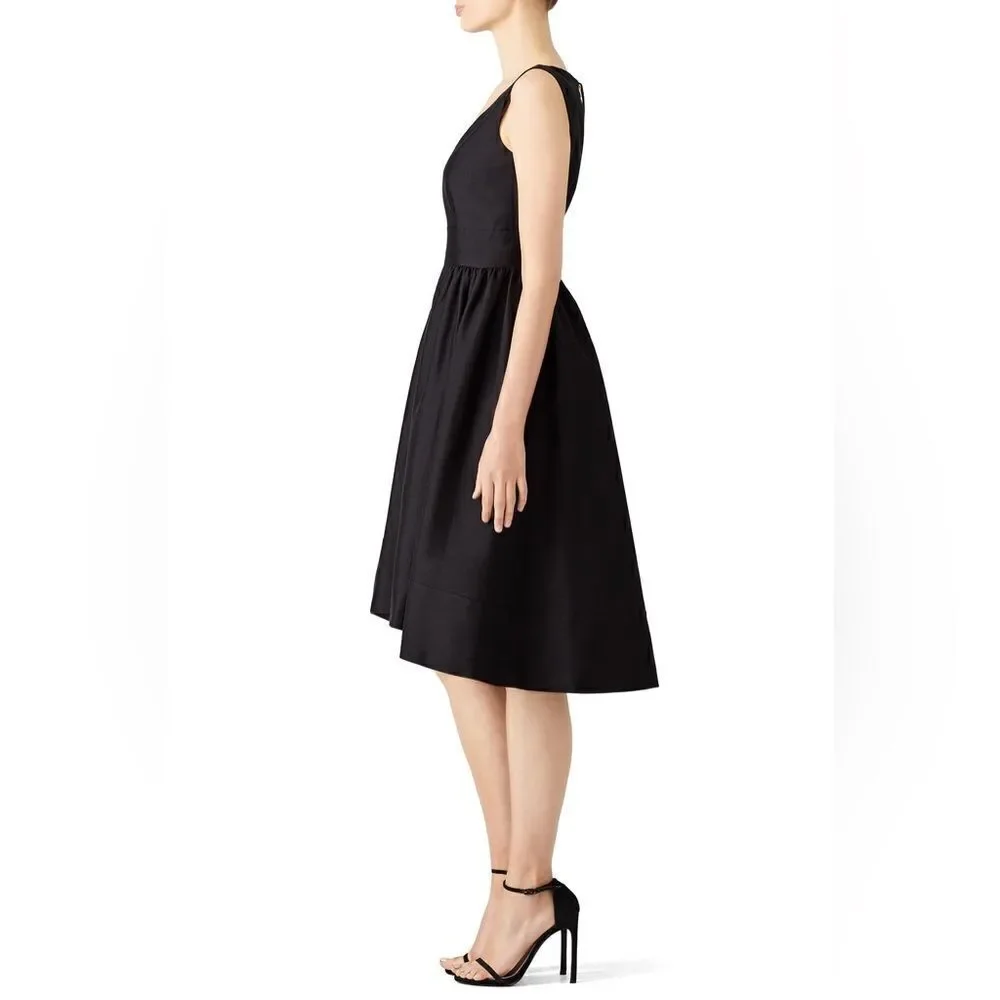 Kate Spade- Women’s Noir Black Heritage Tank Dress, Size 10